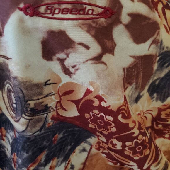 Speeda Floral Automotive Batik Multi Fabric Shoulder Bag - Picture 8 of 9